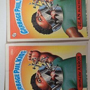 Trading Cards - Iron-Jaw Aaron & Jean Machine